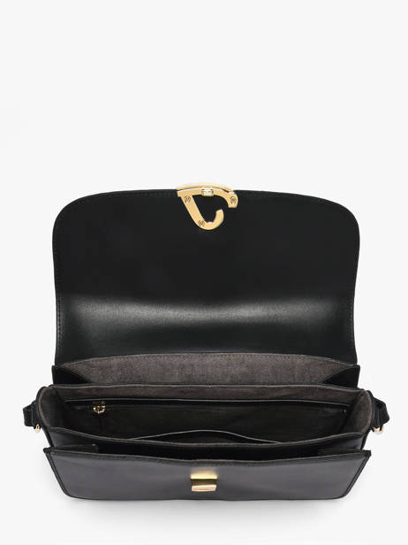 Cross Body Tas Paris Philos Leder Lancaster Zwart paris philos 82 ander zicht 3